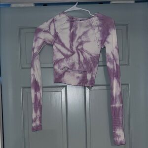 Free People long sleeve cutout top